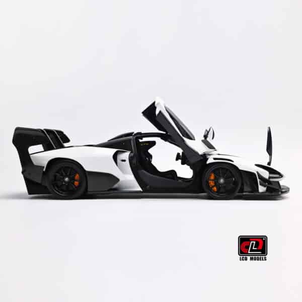 LCD 1:18 - McLaren Senna GTR (White) - Diecast Model Car