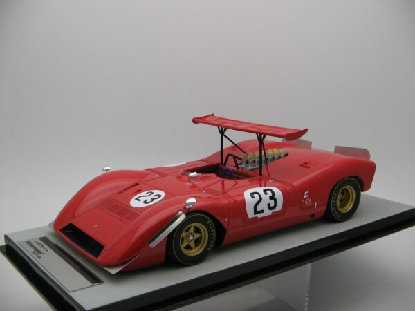 tecnomodel - 1:18 ferrari 612 can-am las vegas 1968 #23 chris amon