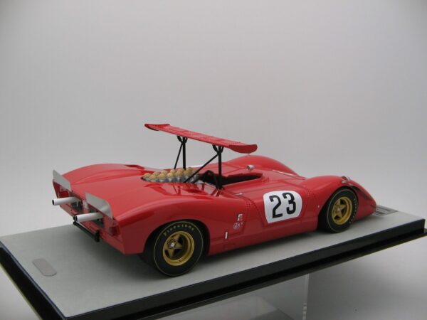 tecnomodel - 1:18 ferrari 612 can-am las vegas 1968 #23 chris amon