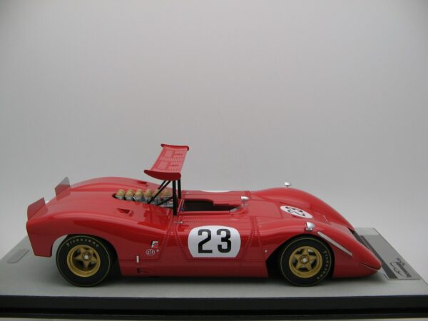 tecnomodel - 1:18 ferrari 612 can-am las vegas 1968 #23 chris amon