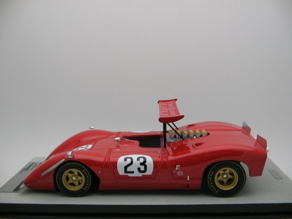 tecnomodel - 1:18 ferrari 612 can-am las vegas 1968 #23 chris amon