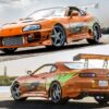 Kyosho - 1:18 Toyota Supra Turbo Fast & Furious Orange Pearl - Diecast Model 3 Kyosho - 1:18 Toyota Supra Turbo Fast & Furious Orange Pearl - Diecast Model