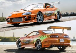 Kyosho - 1:18 Toyota Supra Turbo Fast & Furious Orange Pearl - Diecast Model