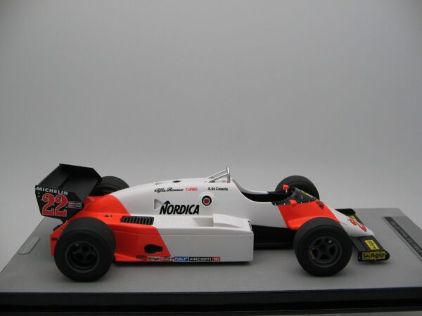 tecnomodel - 1:18 alfa romeo 183t monaco gp 1983 #22 andrea de cesaris