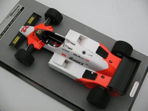 tecnomodel - 1:18 alfa romeo 183t monaco gp 1983 #22 andrea de cesaris