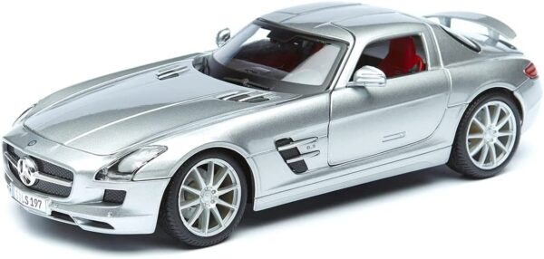 maisto - 1:18 mercedes-benz sls amg silver