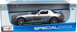 maisto - 1:18 mercedes-benz sls amg silver