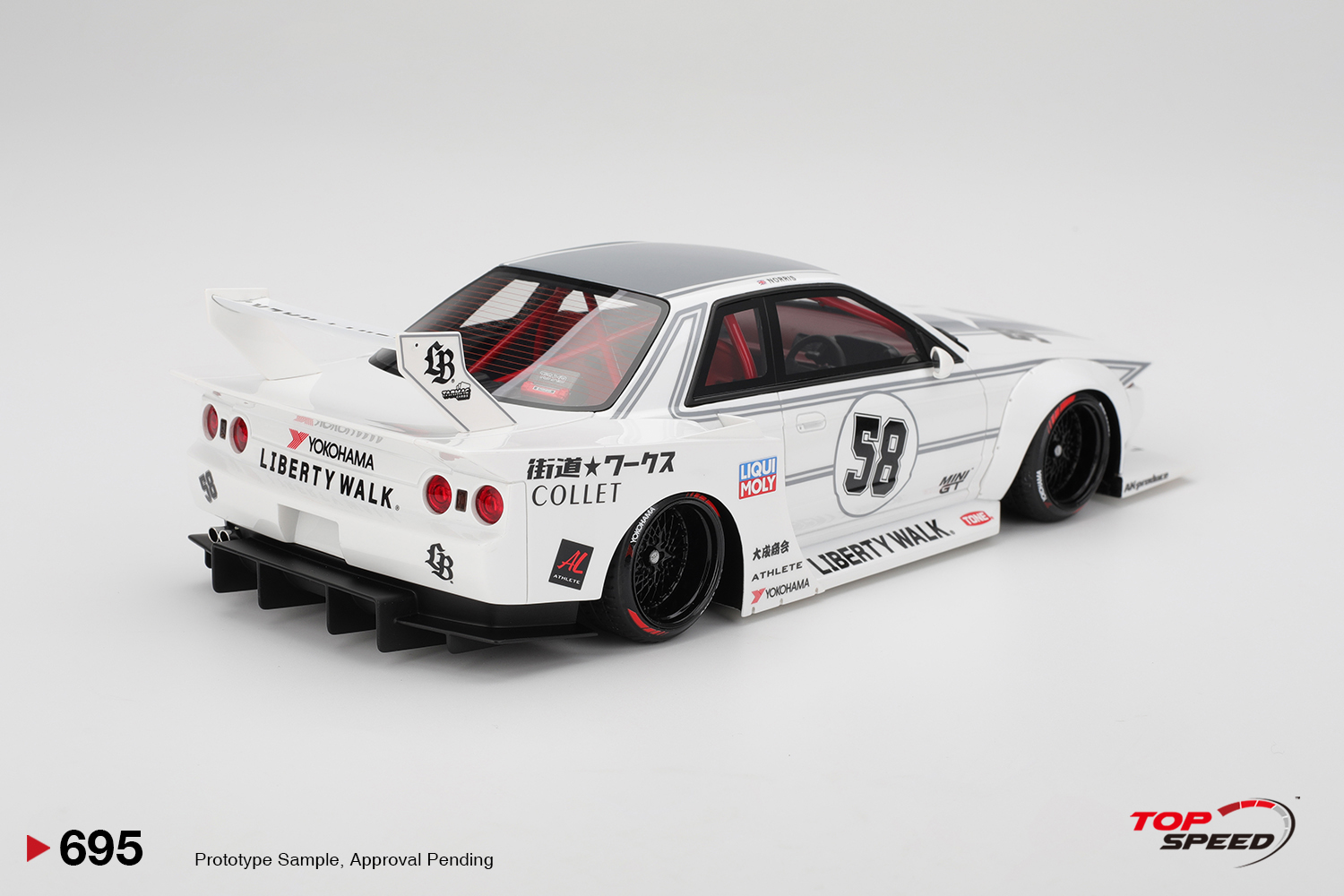 Top Speed 1:18 LBWK Nissan Skyline GT-R R32 Kaido Works TAS 2025 (TS0695) Resin Model 2 Top Speed 1:18 LBWK Nissan Skyline GT-R R32 Kaido Works TAS 2025 (TS0695) Resin Model - Image 2