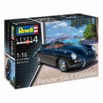 Revell 1:16 Porsche 356 Cabriolet Model Kit (07043)