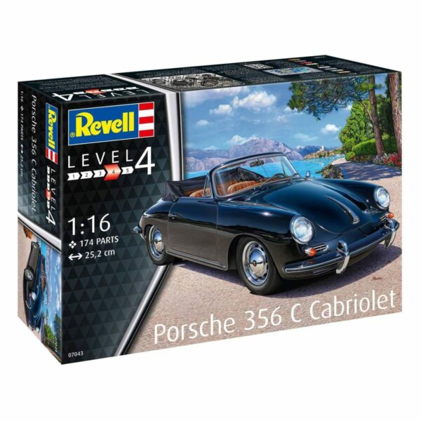 Revell 1:16 Porsche 356 Cabriolet 07043