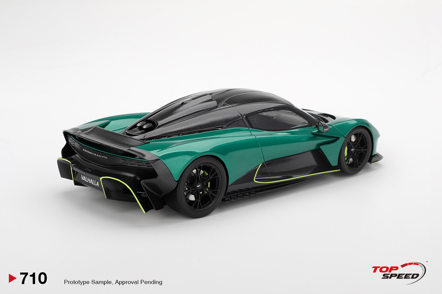 Top Speed 1:18 Aston Martin Valhalla Podium Green (TS0710) Resin Model 2 Top Speed 1:18 Aston Martin Valhalla Podium Green (TS0710) Resin Model - Image 2