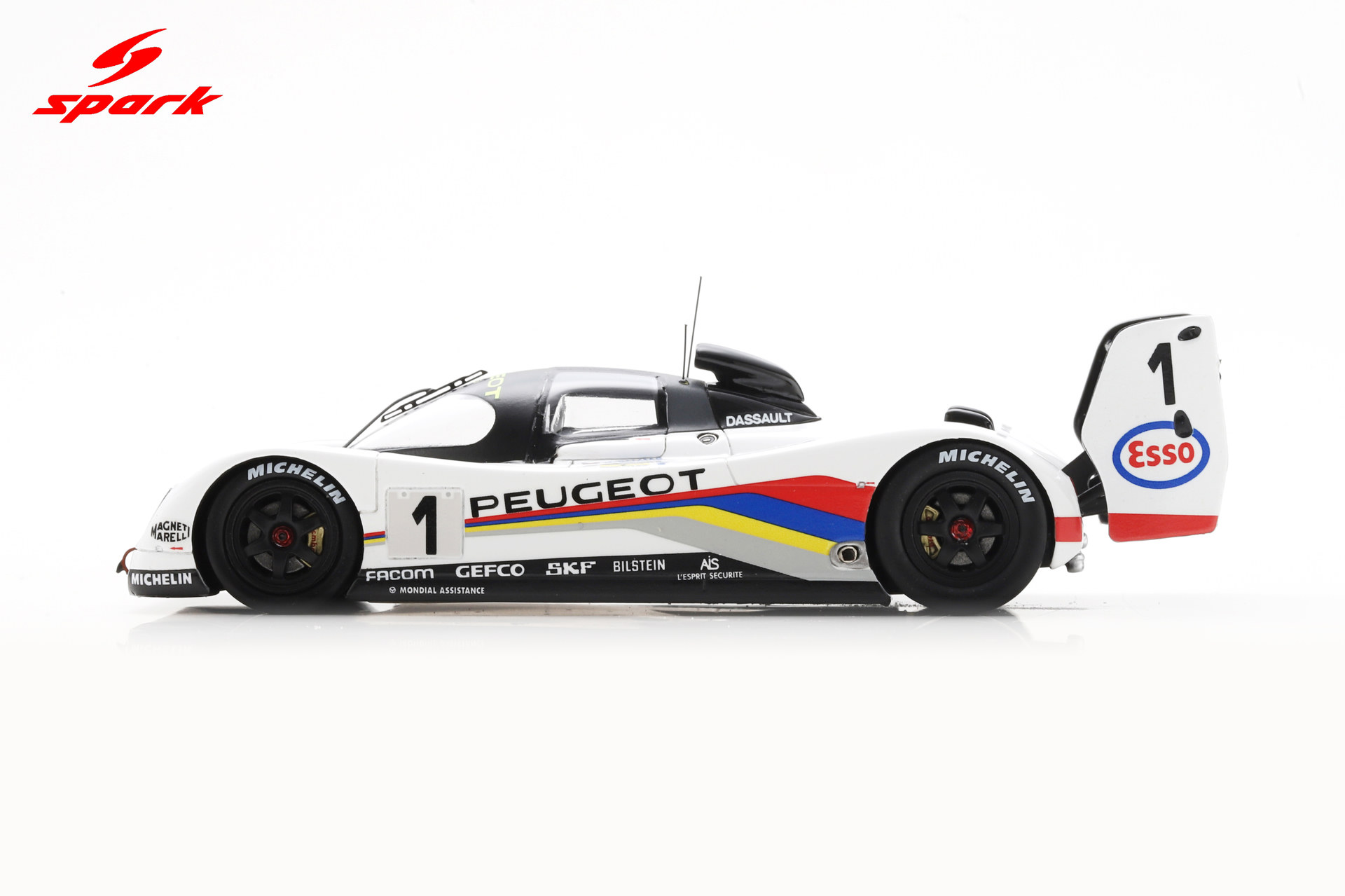 Spark 1:43 Peugeot 905 No.1 Winner 24H Le Mans 1992 M. Blundell - Y. Dalmas - D. Warwick (43LM92) Resin Model 6 Spark 1:43 Peugeot 905 No.1 Winner 24H Le Mans 1992 M. Blundell - Y. Dalmas - D. Warwick (43LM92) Resin Model - Image 6