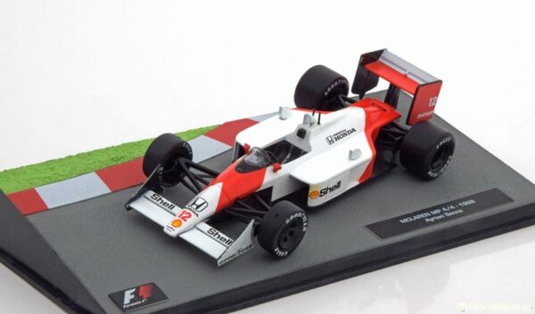 1:43 mclaren mp4/4 #12 ayrton senna 1988