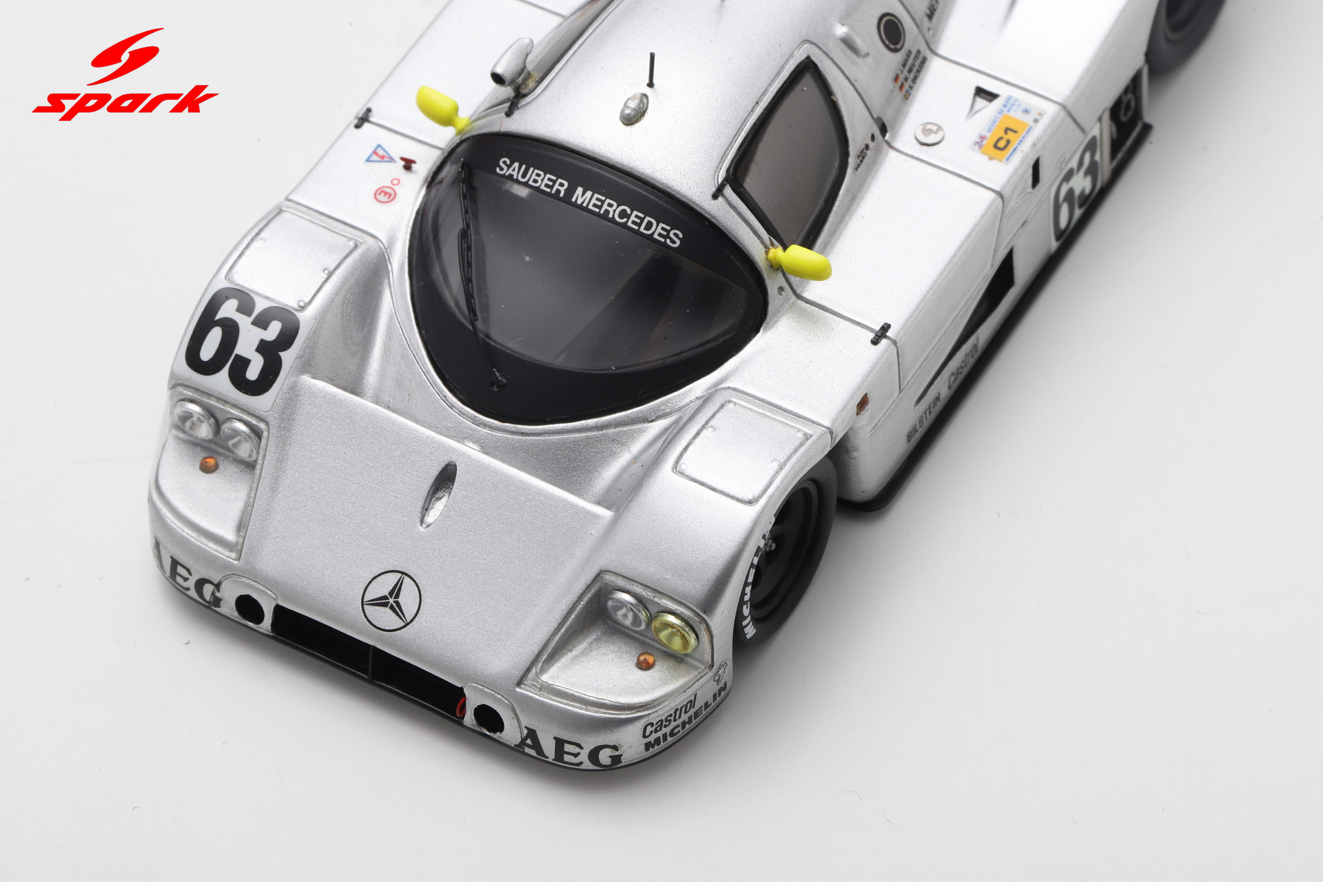 Spark 1:43 Sauber C9 No.63, Winner Le Mans 1989 J. Mass - S. Dickens - M Reuter (43LM89) Resin Model 11 Spark 1:43 Sauber C9 No.63, Winner Le Mans 1989 J. Mass - S. Dickens - M Reuter (43LM89) Resin Model - Image 11