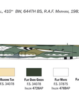 Italeri 1442 1:72 Boeing B-52H Stratofortress Bomber Plane Plastic Model Kit