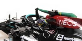 minichamps - 1:18 mercedes-amg w12 e performance - winner brazil gp 2021 - lewis hamilton