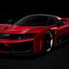 Bburago - 1:18 Ferrari F80 2024 Red Metallic Signature Edition - Diecast Model