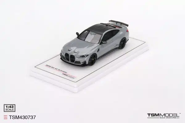 true scale miniatures 1:43 bmw m4 by schnitzer brooklyn grey