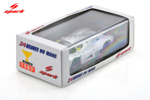 Spark 1:43 Sauber C9 No.63, Winner Le Mans 1989 J. Mass - S. Dickens - M Reuter (43LM89) Resin Model 13 Spark 1:43 Sauber C9 No.63, Winner Le Mans 1989 J. Mass - S. Dickens - M Reuter (43LM89) Resin Model