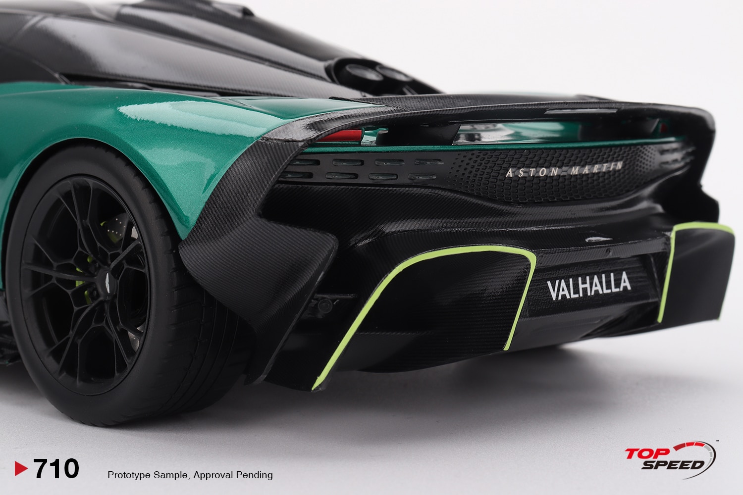 Top Speed 1:18 Aston Martin Valhalla Podium Green (TS0710) Resin Model 5 Top Speed 1:18 Aston Martin Valhalla Podium Green (TS0710) Resin Model - Image 5