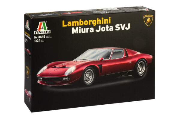 Italeri - 1:24 Lamborghini Miura JOTA SVJ (3649) Model Kit