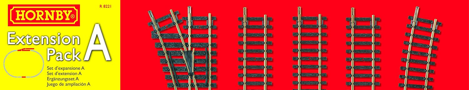 Hornby - Track Extension Pack A (R8221) OO Gauge
