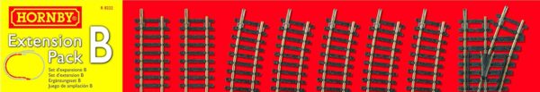 Hornby - Track Extension Pack B (R8222) OO Gauge