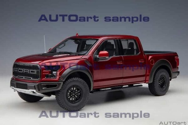 autoart - 1:18 ford f-150 raptor supercrew 2017 red