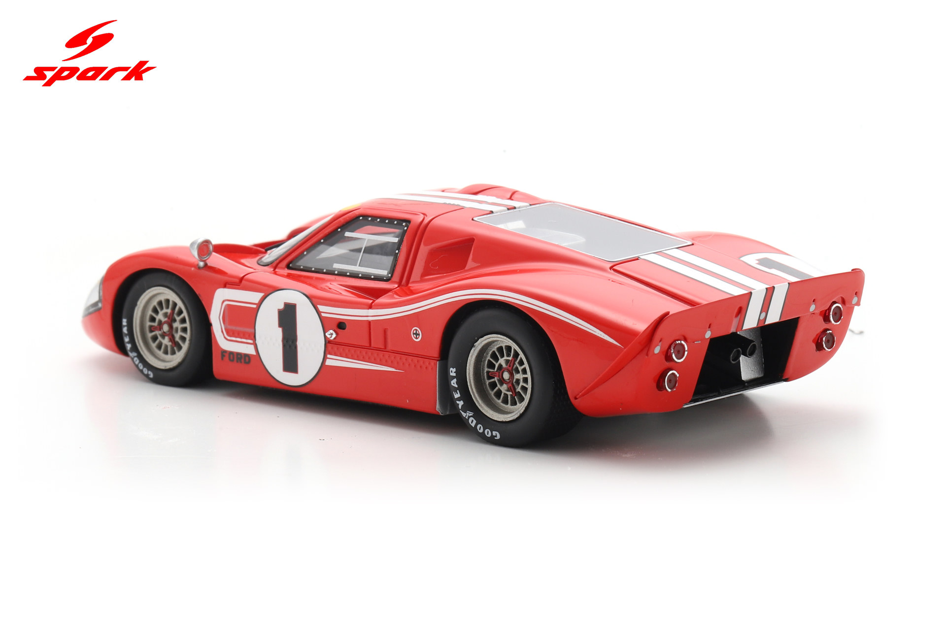 Spark 1:43 Ford MK IV No.1 Winner 24H Le Mans 1967 D. Gurney - A. J. Foyt (43LM67) Resin Model 5 Spark 1:43 Ford MK IV No.1 Winner 24H Le Mans 1967 D. Gurney - A. J. Foyt (43LM67) Resin Model - Image 5