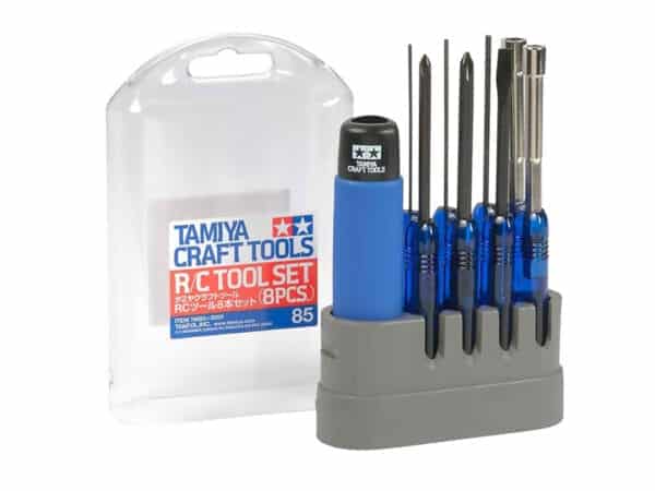 tamiya rc tool set 8-piece (74085)