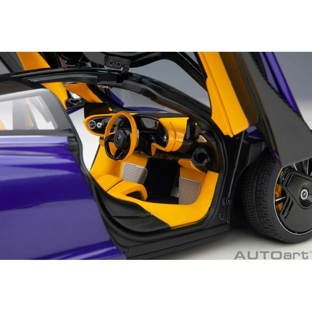 AUTOart's Stunning McLaren Speedtail Models: Pre-Orders Now Open for Purple, Orange, and Supernova Silver