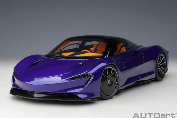 AUTOart's Stunning McLaren Speedtail Models: Pre-Orders Now Open for Purple, Orange, and Supernova Silver