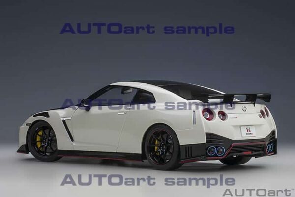 autoart - 1:18 nissan gt-r r35 nismo 2020 brilliant white pearl