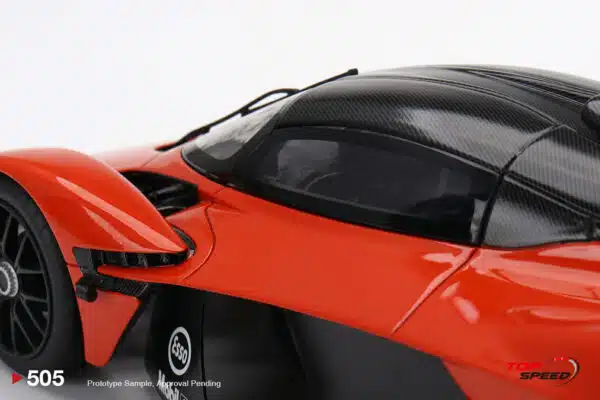 top speed - 1:18 aston martin valkyrie maximum orange