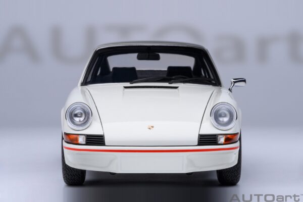 AUTOart - 1:18 Porsche 911 Carrera 2.7 RS Grand Prix White Red Stripes - Composite Model