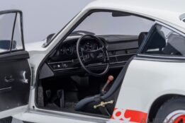 AUTOart - 1:18 Porsche 911 Carrera 2.7 RS Grand Prix White Red Stripes - Composite Model