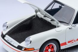 AUTOart - 1:18 Porsche 911 Carrera 2.7 RS Grand Prix White Red Stripes - Composite Model