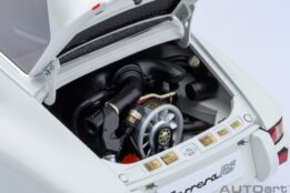 AUTOart - 1:18 Porsche 911 Carrera 2.7 RS Grand Prix White Red Stripes - Composite Model