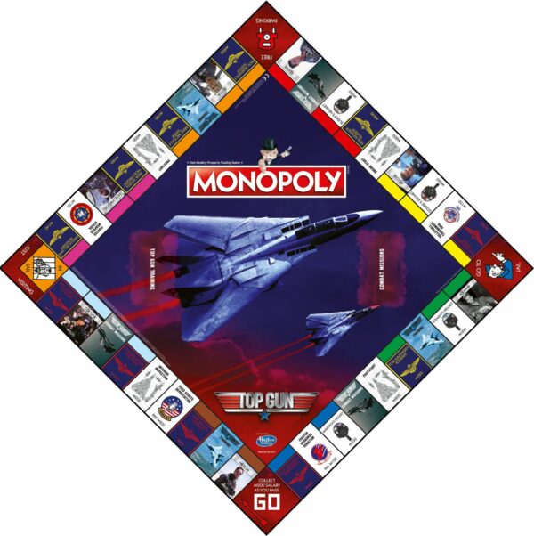 top gun monopoly board game