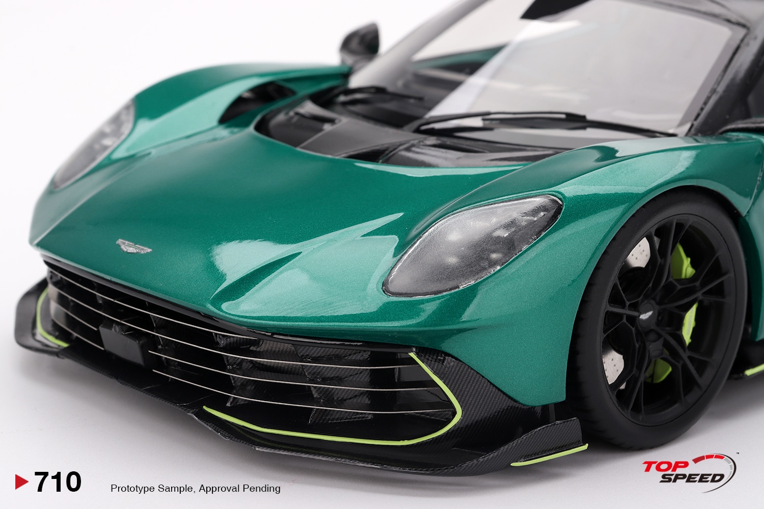 Top Speed 1:18 Aston Martin Valhalla Podium Green (TS0710) Resin Model 4 Top Speed 1:18 Aston Martin Valhalla Podium Green (TS0710) Resin Model - Image 4