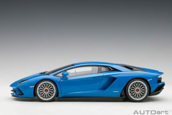 autoart - 1:18 lamborghini aventador s (blue nila)