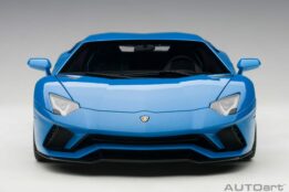 autoart - 1:18 lamborghini aventador s (blue nila)