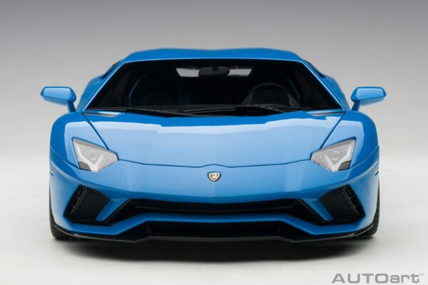 autoart - 1:18 lamborghini aventador s (blue nila)