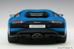 autoart - 1:18 lamborghini aventador s (blue nila)