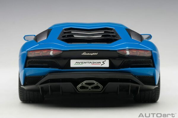 autoart - 1:18 lamborghini aventador s (blue nila)