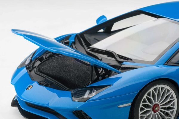 autoart - 1:18 lamborghini aventador s (blue nila)