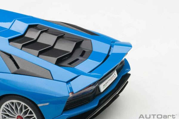 autoart - 1:18 lamborghini aventador s (blue nila)