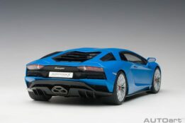 autoart - 1:18 lamborghini aventador s (blue nila)