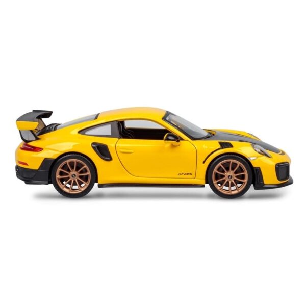 Maisto M31523 Porsche 911 gt2 rs yellow diecast model