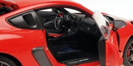 Minichamps - 1:18 Porsche Cayman GT4 RS Red w/Weissach Package 2024 - Diecast Model